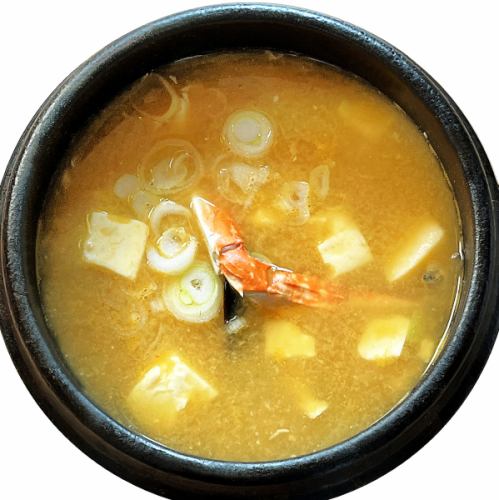 Seafood miso jjigae (single item)