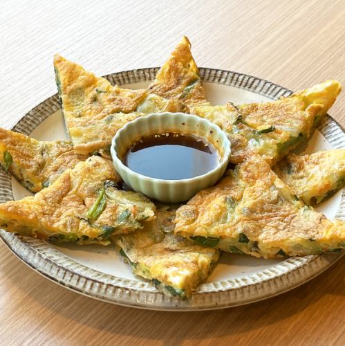 Seafood pancake