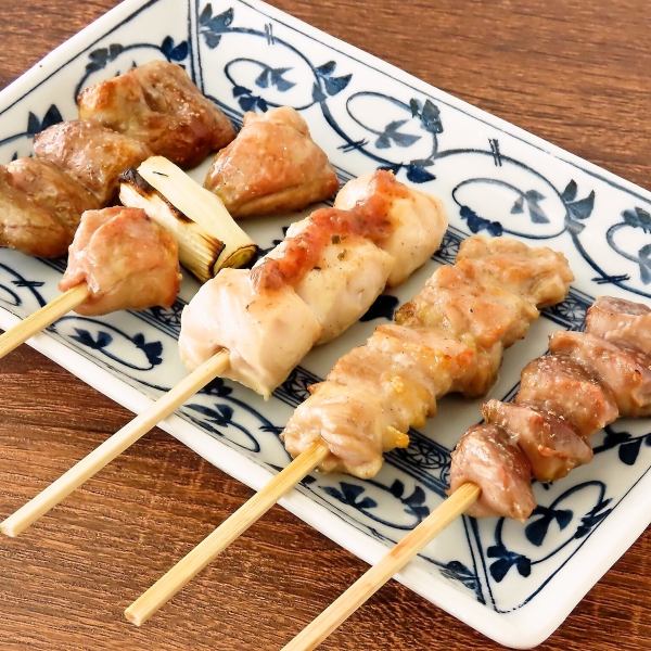 【◆鳥取の大山どり使用◆】鮮度抜群の炭火焼き鳥を心ゆくまで堪能ください！