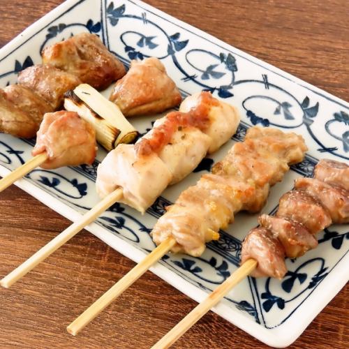 【◆鳥取の大山どり使用◆】鮮度抜群の炭火焼き鳥を心ゆくまで堪能ください！