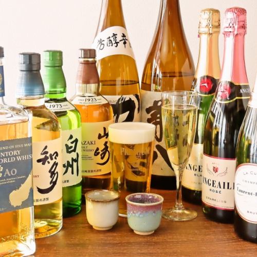 【◆厳選酒揃い◆】鹿児島直送の焼酎やこだわりビールをお楽しみください◎