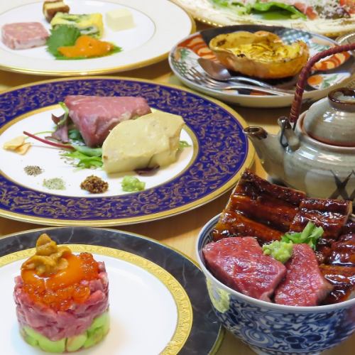 貸切で頂くこだわりの料理