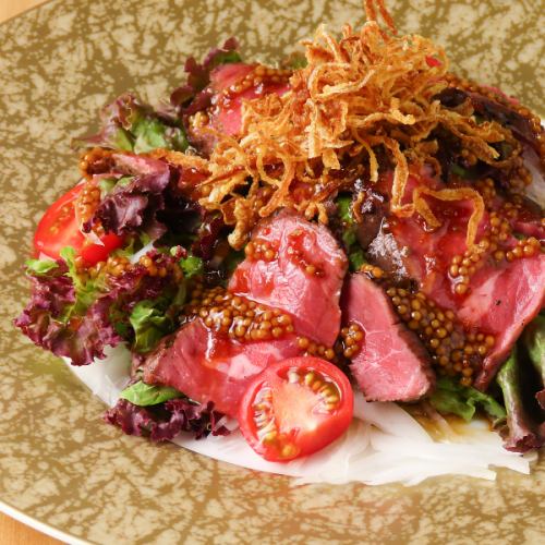 Wagyu beef salad