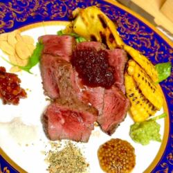 牛裡肌肉排