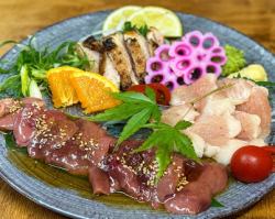什錦雞肉刺身