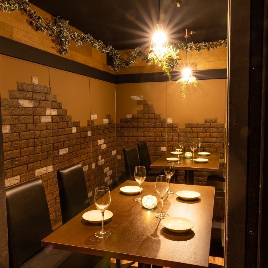 オシャレな店内は女子会、誕生日、デートにぴったり