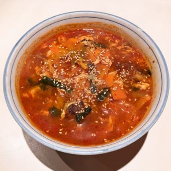 ユッケジャンクッパ