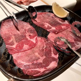 上タン塩(写真は2人前)