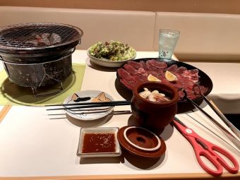 【特上コース】黒毛和牛A5ランク特選ロースや特選カルビ等全11品飲み放題付8502円⇒5500円(税込)