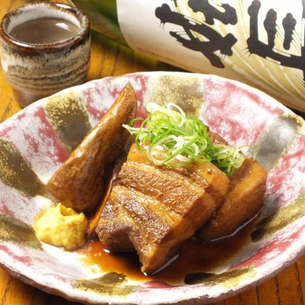 [Slightly unraveled texture ... ♪ Sweet and well-boiled exquisite ◎] ~ Kakuni pork ~