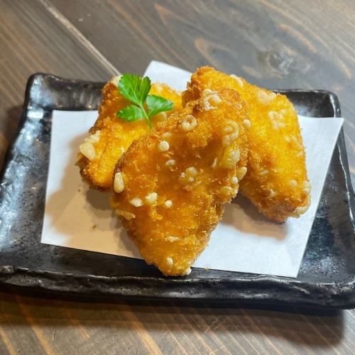 [One item] Fried mentaiko cheese hanpen