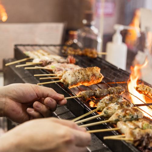 Each skewer is carefully and lovingly prepared