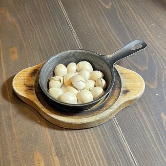 【秋メニュー/一品】塩炒り銀杏