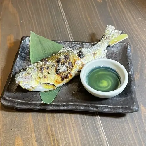 【初夏メニュー/串】鮎の塩焼き