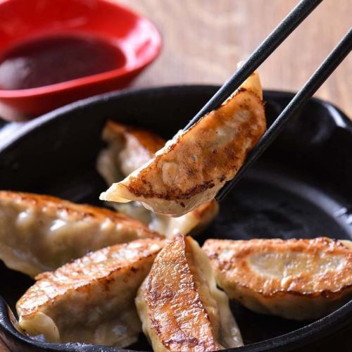 Iron plate dumplings