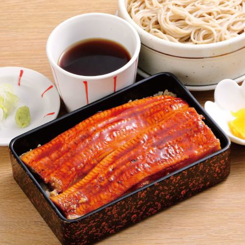 Eel and soba set tray