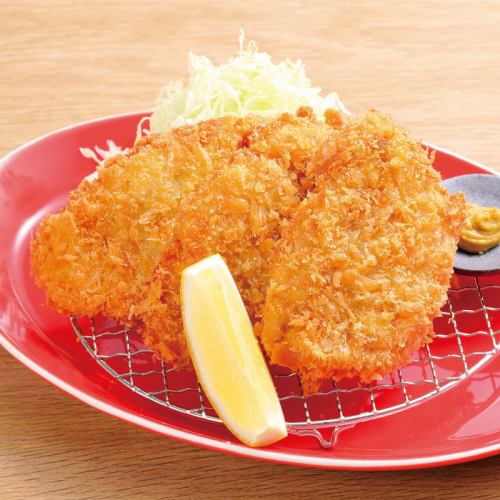 Bites of pork fillet cutlet