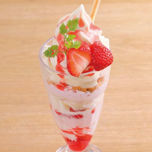 Tokachi Sunny Strawberry Parfait