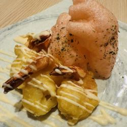 아오사 향기 새우 마요 센