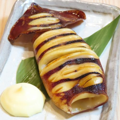 壺イカの出汁醤油焼き