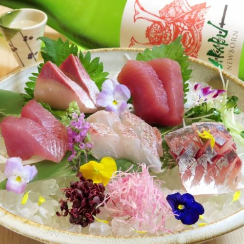 鮮魚5種盛り合わせ