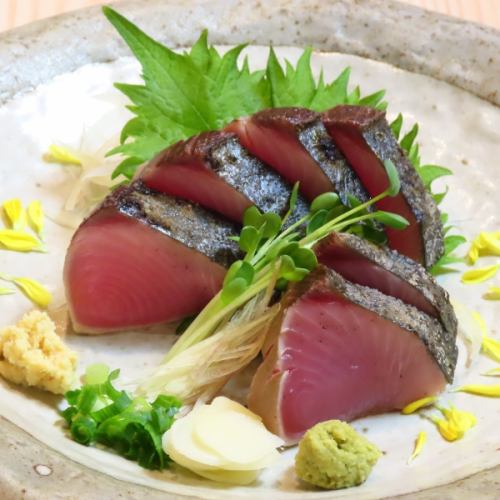カツオ藁焼き