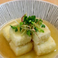 튀김 두부 향미 야채