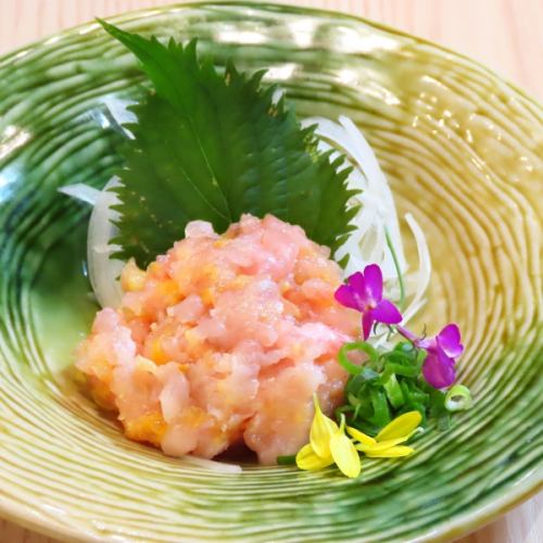 地どれ鮮魚のなめろう