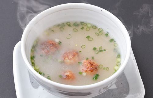 Tsukuney soup