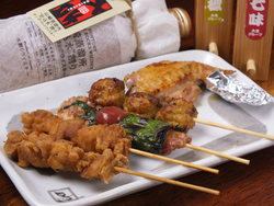烤雞肉串5（剪刀，kimo，心，kawari，zuri）