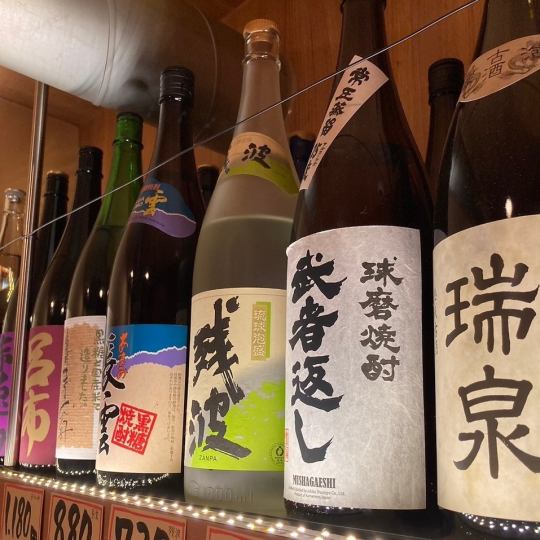 【日本酒80種類、焼酎30種類】お客様の好みやアドバイスを元に日本酒・焼酎をお取り寄せしております！
