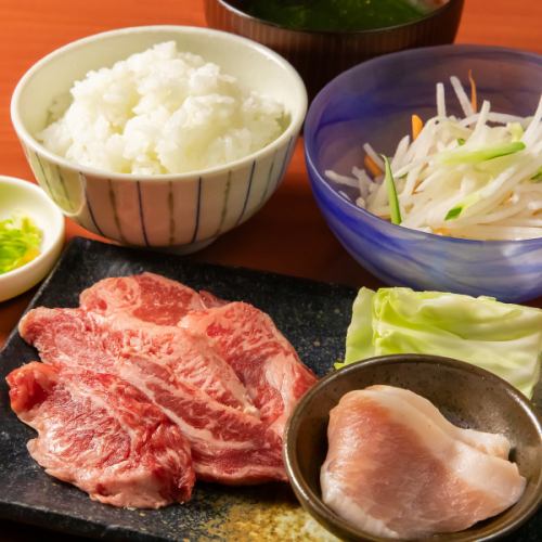 【平日限定】中落ちカルビセット