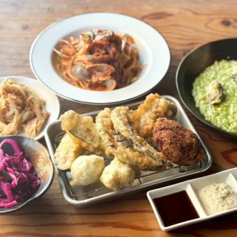 【2時間飲み放題付♪】人気のおつまみや揚げ物、パスタまで堪能◎