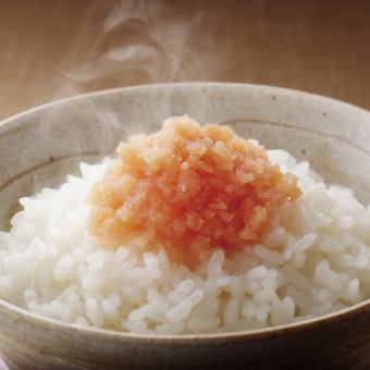 Mentaiko rice