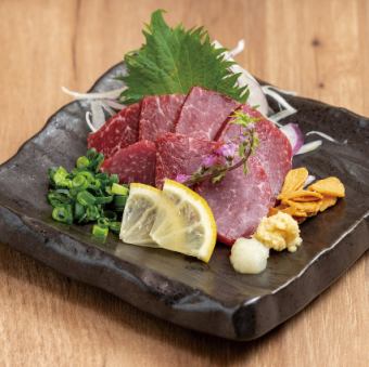 厳選！ 赤身の鮮馬刺し