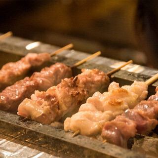 This restaurant serves delicious yakitori!