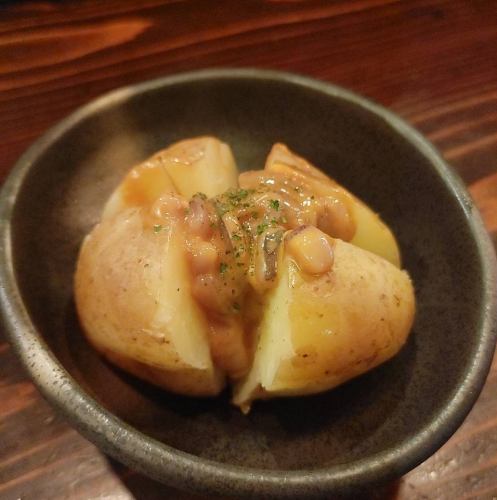 塩辛じゃがバター
