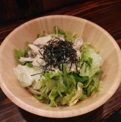 自家製きのこサラダ
