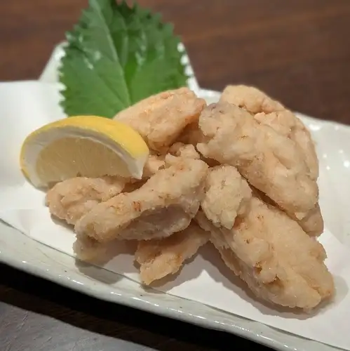 Our proud menu features Ooyama chicken and seasonal delicacies.