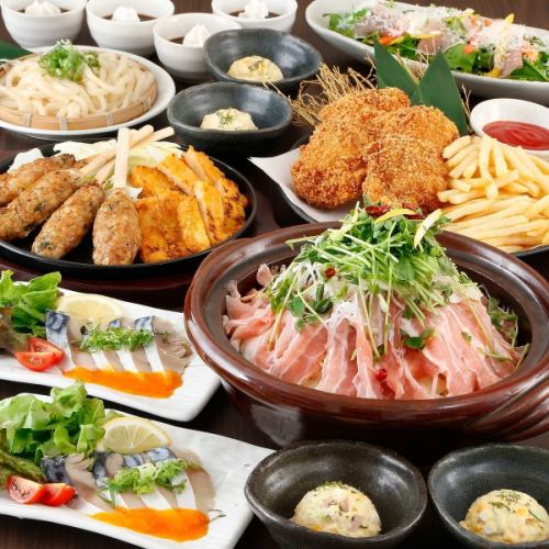 대인기! 생맥주 포함 무제한 코스 각종 완비 ♪