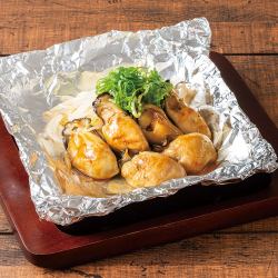 黄油酱油烤牡蛎