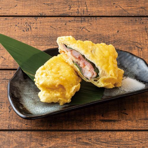 意大利熏火腿虾腐皮天妇罗