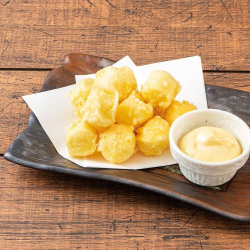 一口大小的奶酪天妇罗