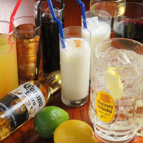 アルコールもあり★昼飲み利用も可能です！