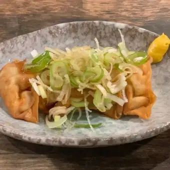 ねぎぽん揚げぎょうざ