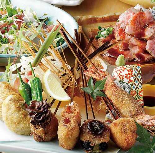 【飲み放題付き雅~みやび~コース 】お任せおでんや黒毛和牛ローストビーフなど