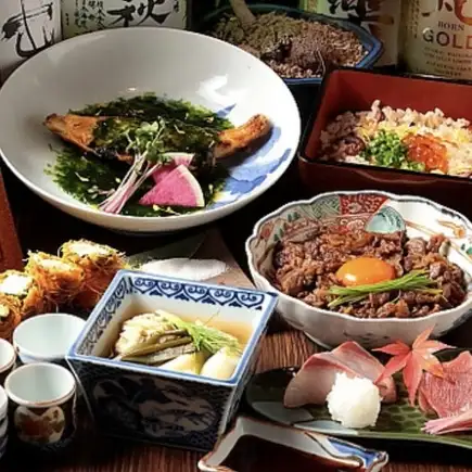 [Recommended for business dinners, farewell/welcome parties, and dates] An omakase course including our signature "obanzai" (Kyoto-style home cooking) and fresh sashimi.