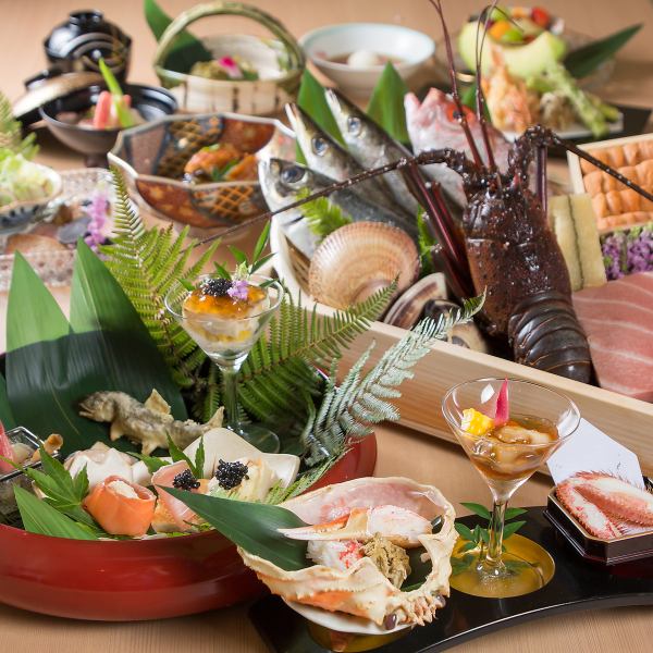 『みやこ（都）の旬　鮨懐石』職人の技光る食材の良さを引き出した旬の懐石料理/39800円