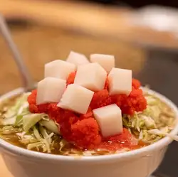 Mentaiko Mochi Monja