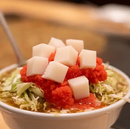 Mentaiko Mochi Monja